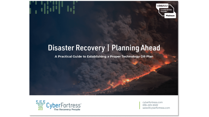 Disaster Recovery Planning Ahead